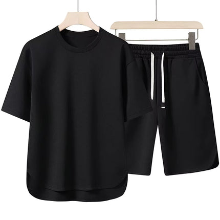 Conjunto Casual de Dos Piezas para Hombre, Transpirable, Secado Rápido y Antipolvoste