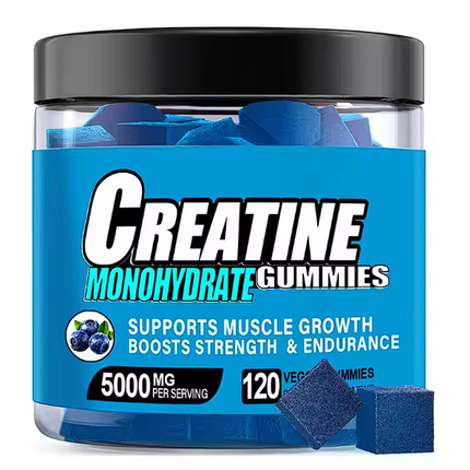 Creatina 5000mg Pre-entrenamiento Energy Creatine Gummies, OEM ODM Suplemento de alta calidad Gummies