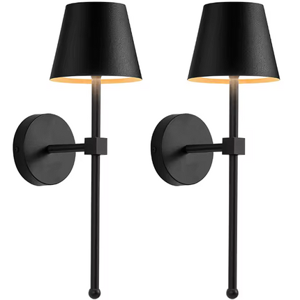 Lámpara de pared, luz inalámbrica recargable RGB regulable y control remoto, ideal para interiores.