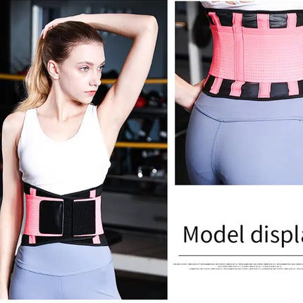 Faja Deportiva de Soporte Lumbar Ajustable en Neopreno