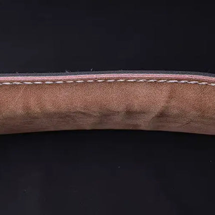 Cinturón de Soporte Lumbar en Cuero para Entrenamiento