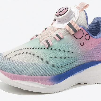 Zapatillas Infantiles Deportivas con Ajuste de Botón Giratorio