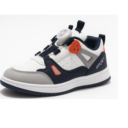 Zapatillas Infantiles Deportivas con Ajuste Giratorio y Refuerzos