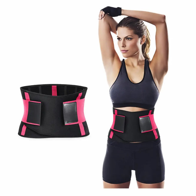 Faja Deportiva de Soporte Lumbar Ajustable en Neopreno