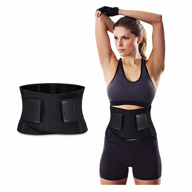 Faja Deportiva de Soporte Lumbar Ajustable en Neopreno