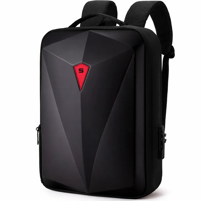 Mochila Antirrobo para Laptop con Diseño Geométrico