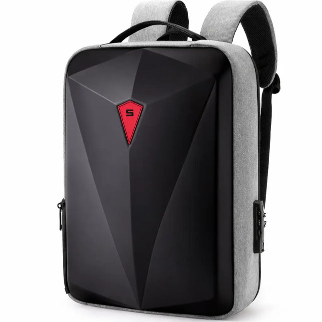 Mochila Antirrobo para Laptop con Diseño Geométrico