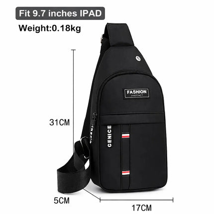 Bolsa de Pecho Unisex Compacta para Uso Diario