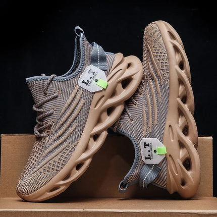 Tenis Deportivos de Punto Unisex – Ultraligeros, Transpirables y con Máxima Amortiguación