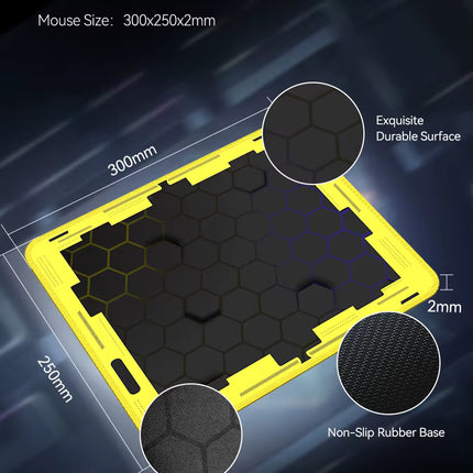 Combo Gamer 4 en 1 con Teclado RGB, Mouse Óptico, Audífonos y Mouse Pad