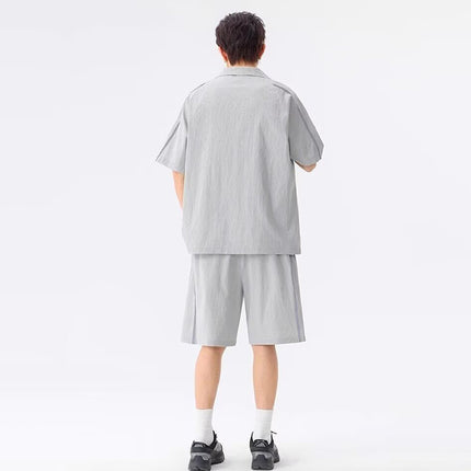 Conjunto Polo y Short para Hombre de Tela Transpirable