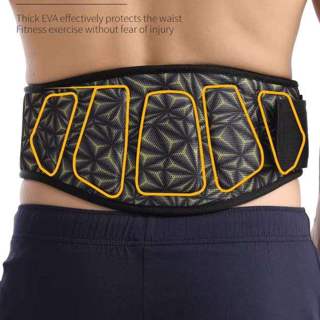 Cinturón de Levantamiento de Pesas con Soporte Lumbar Reforzado