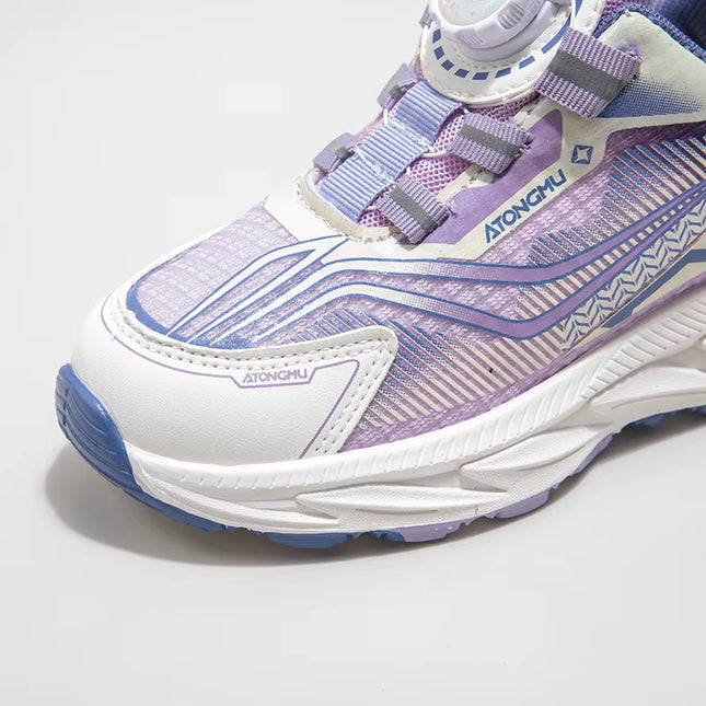 Tenis Infantiles Unisex con Cierre de Botón y Suela Gruesa EVA