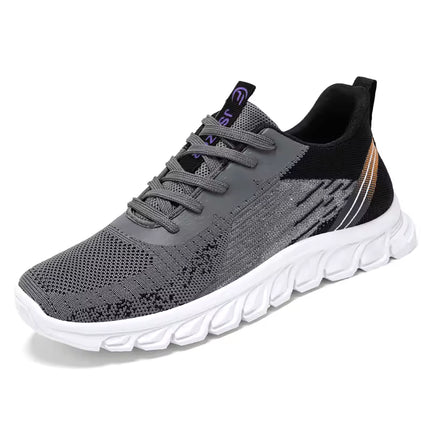 Tenis de Punto Fly Knit con Suela Flexible y Amortiguación EVA