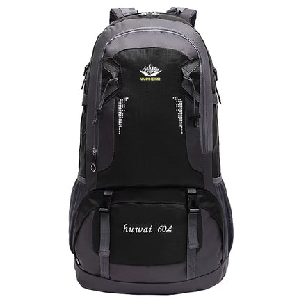 Mochila de Senderismo 60L Impermeable con Sistema de Hidratación