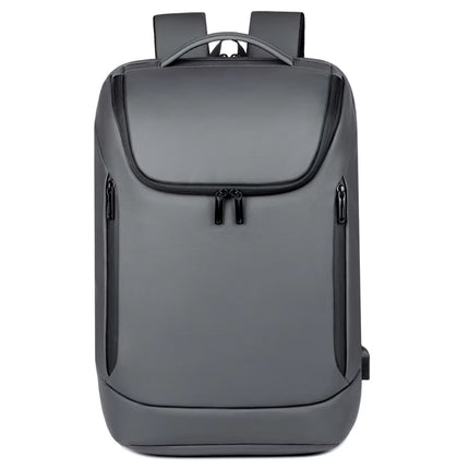 Mochila Portátil Impermeable con Puerto USB y Compartimento para Laptop