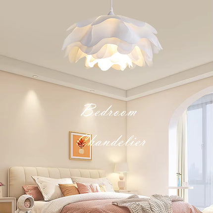 Lámpara Colgante Decorativa con Pétalos Acrílicos