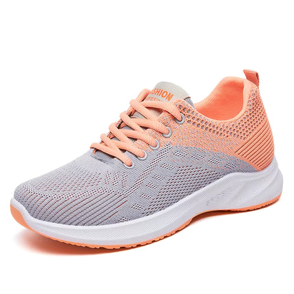 Zapatillas Femeninas Deportivas de Punto Transpirable