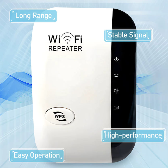 Amplificador de Señal Personalizado, Repetidor de Wi-Fi, Punto de Acceso, Repetidor WLAN de 300 Mbps, Repetidor Inalámbrico de 2.4G