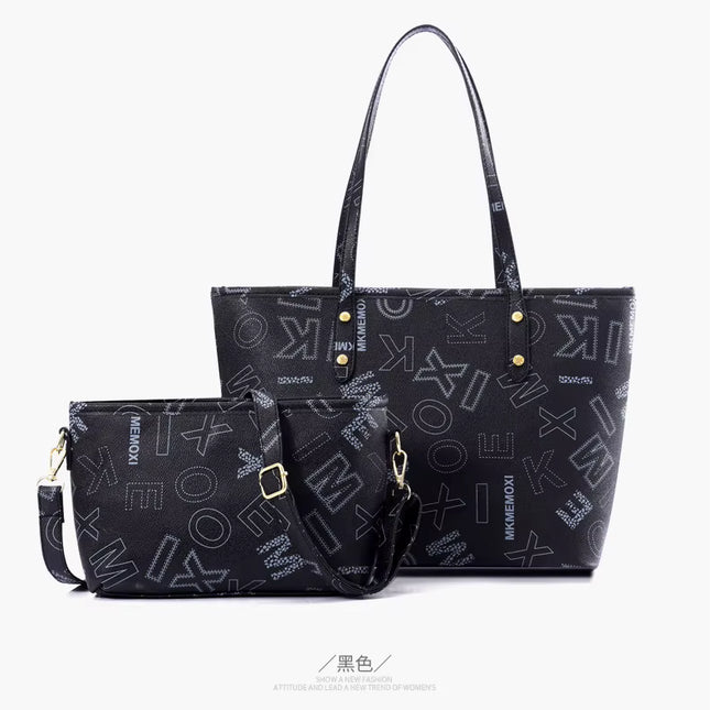 Set de Bolsos Femeninos con Correa Extraíble (2 Piezas)