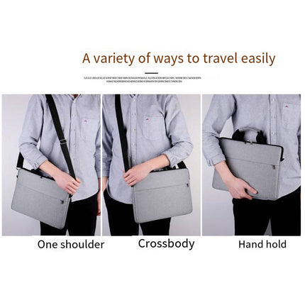 Bolsa para Laptop de Perfil Delgado con Compartimentos Funcionales