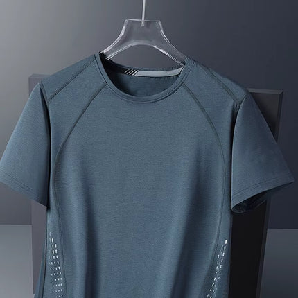 Camiseta Unisex de Alto Rendimiento – Transpirable, Elástica y de Corte Regular