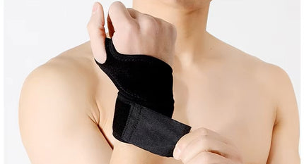 Muñequera Ajustable de Soporte Deportivo en Nylon Unisex