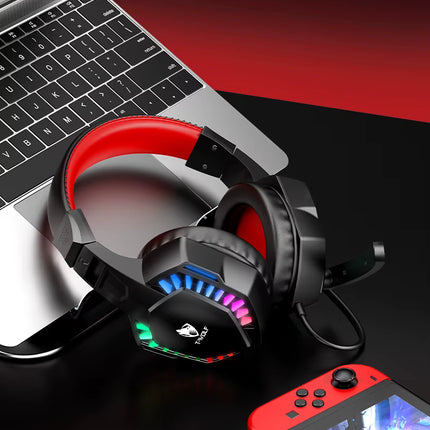 Audífonos Gamer con Micrófono y Iluminación LED RGB
