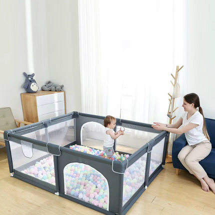 Corralito Multifuncional de Seguridad Certificada para Bebés de 6-24 Meses 180*200cm.
