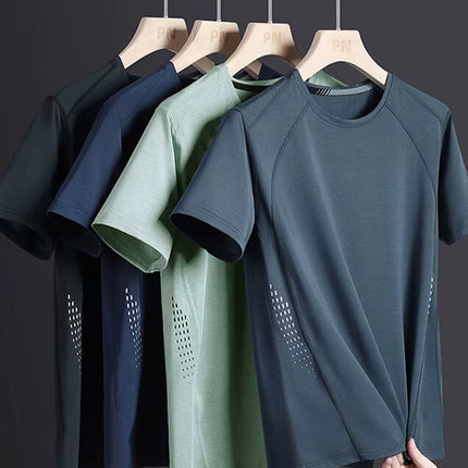 Camiseta Unisex de Alto Rendimiento – Transpirable, Elástica y de Corte Regular