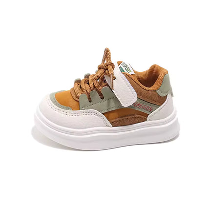 Tenis Infantiles Unisex con Cordones y Velcro