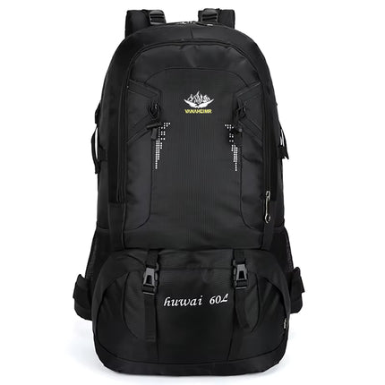 Mochila de Senderismo 60L Impermeable con Sistema de Hidratación