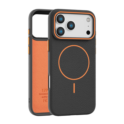 Funda/ Cover Antigolpes con Textura Premium y Carga Magnética para iPhone 14 en Adelante